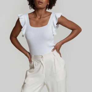 Pantalón de tejido fluido